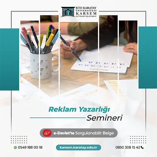 Reklam Yazarlığı Semineri