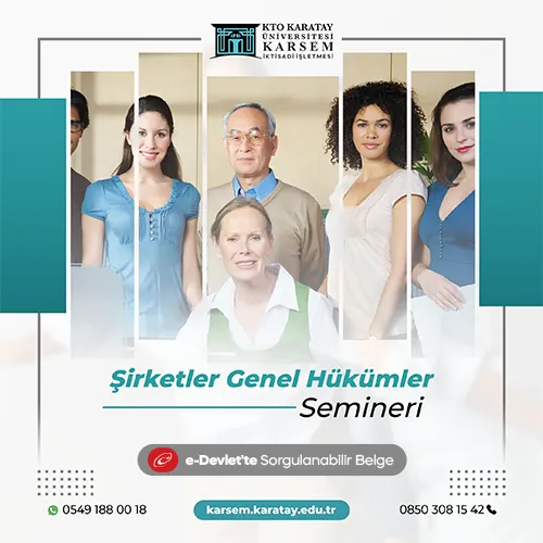 Şirketler Genel Hükümler Semineri