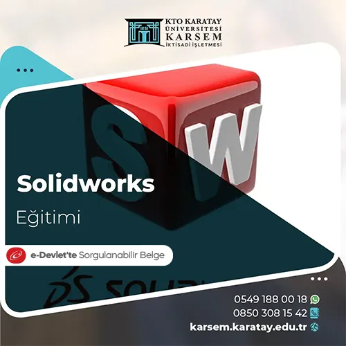 Solidworks Eğitimi Eğitim Programı