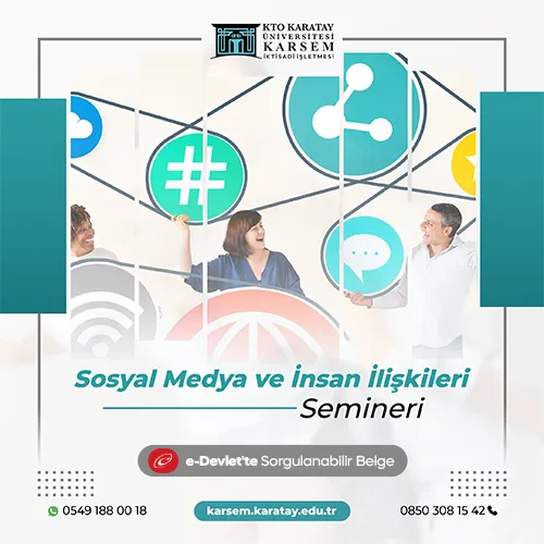 Sosyal Medya ve İnsan İlişkileri Semineri