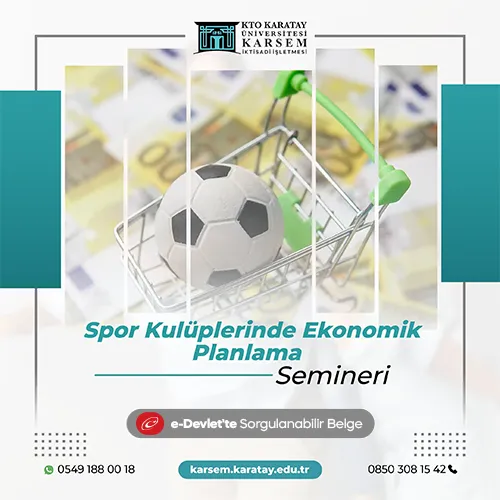 Spor Kulüplerinde Ekonomik Planlama Semineri