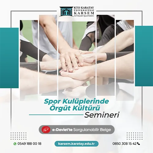 Spor Kulüplerinde Örgüt Kültürü Semineri