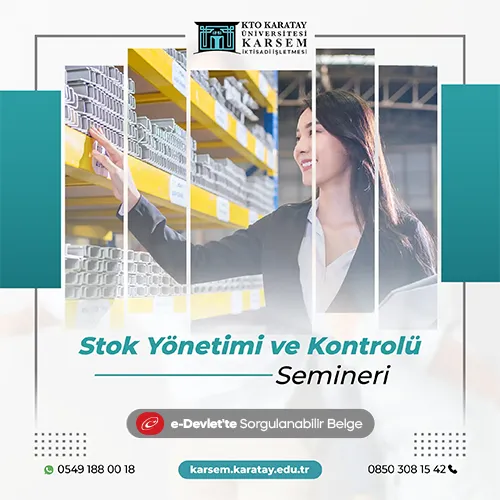 Stok Yönetimi ve Kontrolü Semineri
