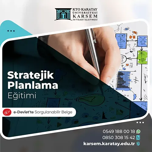 Stratejik Planlama Eğitimi Eğitim Programı