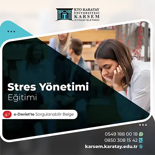 Stres Yönetimi Eğitimi Eğitim Programı