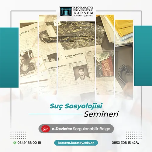 Suç Sosyolojisi Semineri