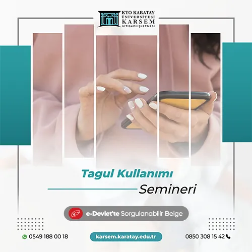 Tagul Kullanımı Semineri