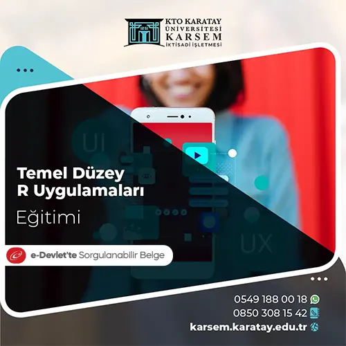 Temel Düzey R Uygulamaları Eğitimi Eğitim Programı