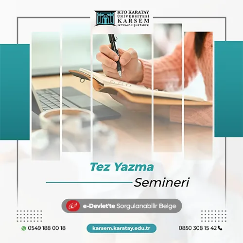 Tez Yazma Semineri