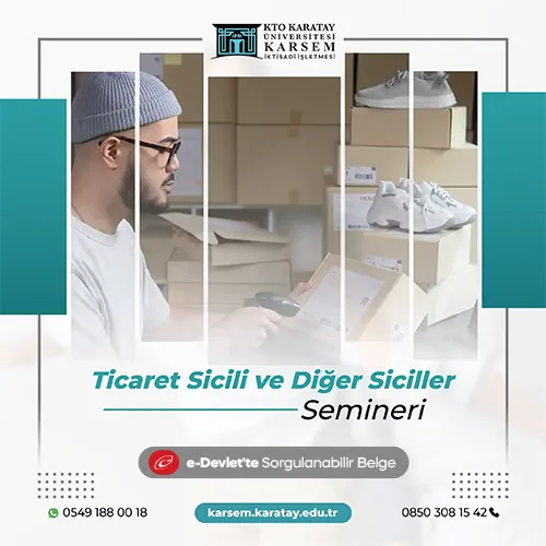 Ticaret Sicili ve Diğer Siciller Semineri