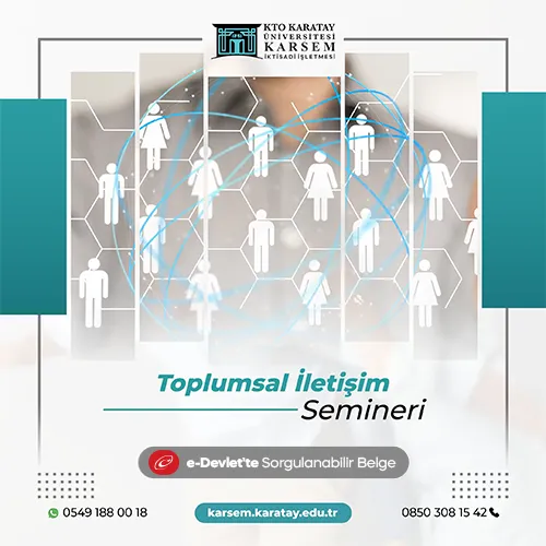 Toplumsal İletişim Semineri