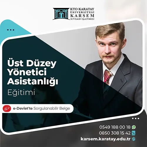 Üst Düzey Yönetici Asistanlığı Eğitimi Eğitim Programı