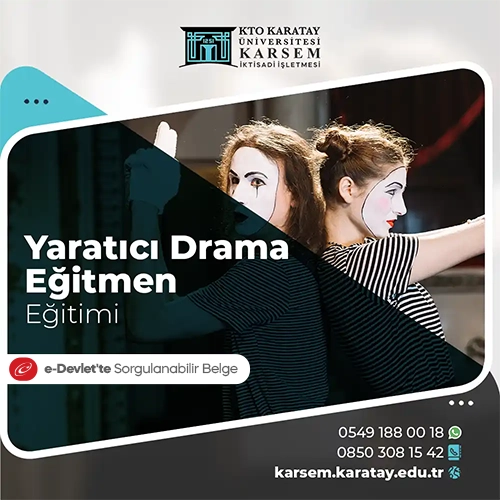 Yaratıcı Drama Eğitmen Eğitimi Eğitim Programı