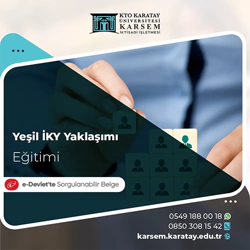 Yeşil İKY Yaklaşımı Eğitimi Eğitim Programı