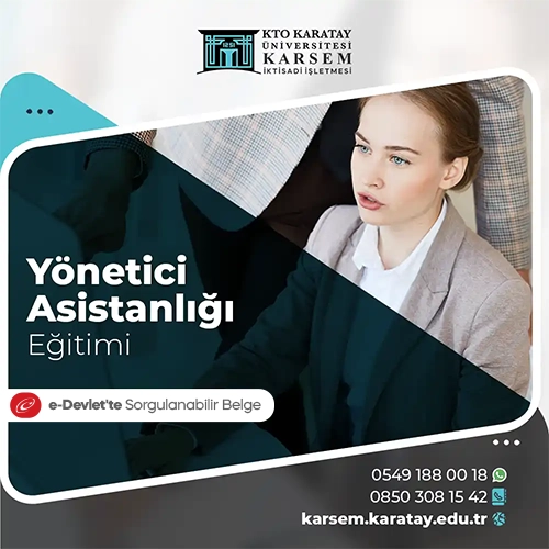 Yönetici Asistanlığı Eğitimi Eğitim Programı