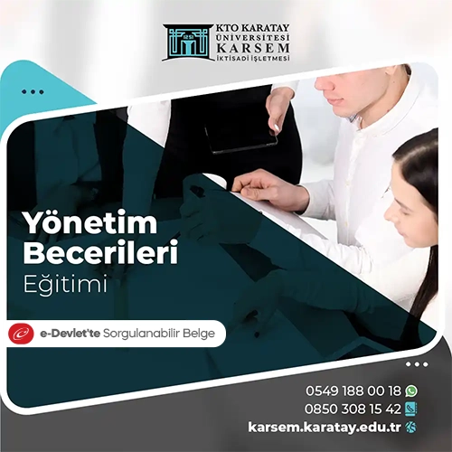 Yönetim Becerileri Eğitimi Eğitim Programı