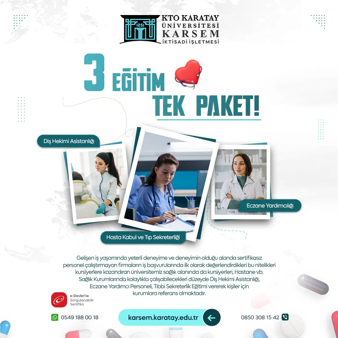 Sağlık Asistanlığı ve Hasta Hizmetleri Eğitim Paketi