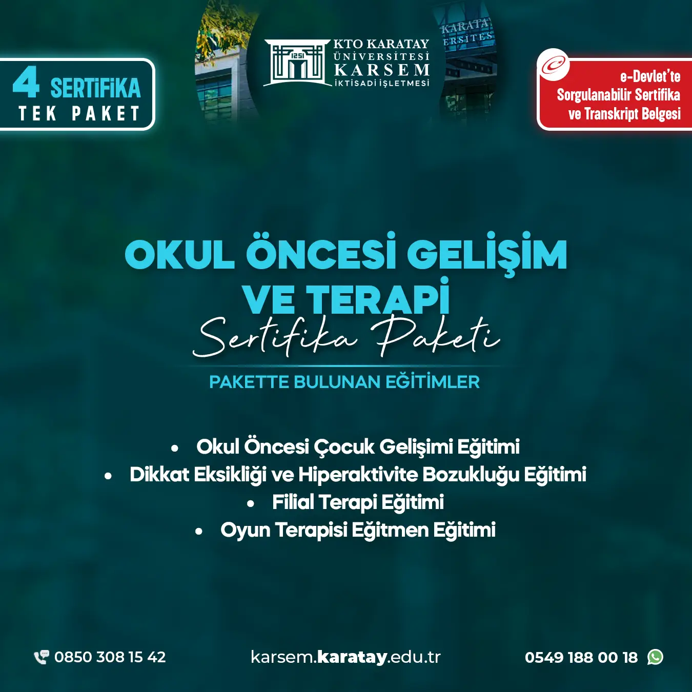 Okul Öncesi Gelişim ve Terapi Eğitim Paketi