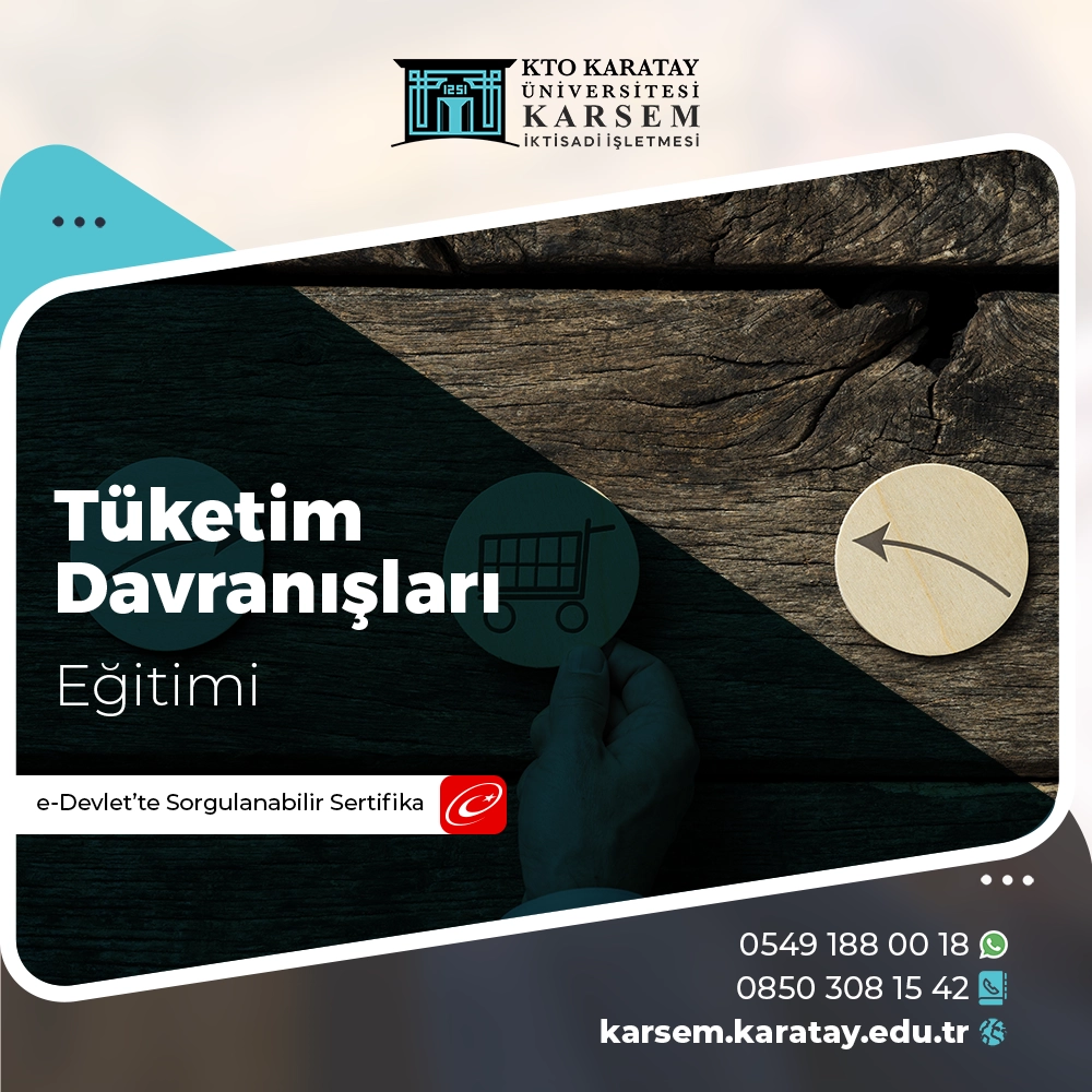 Tüketim Davranışları Sertifika Programı