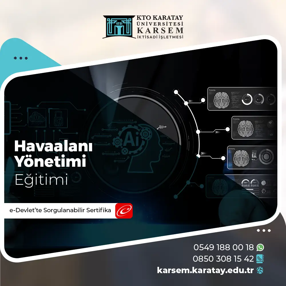 Havaalanı Yönetimi Eğitimi Sertifika Programı