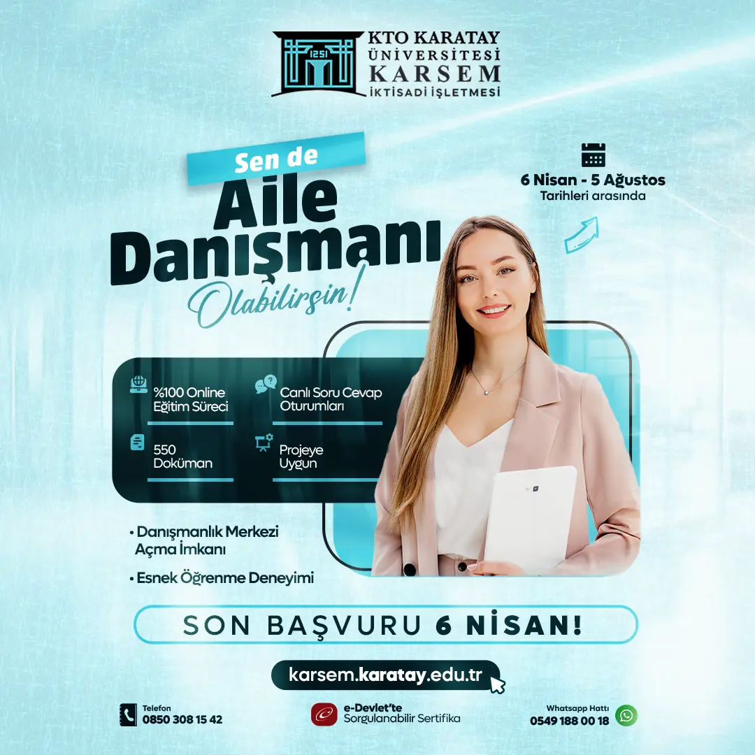 Aile Danışmanlığı Eğitimi Sertifika Programı