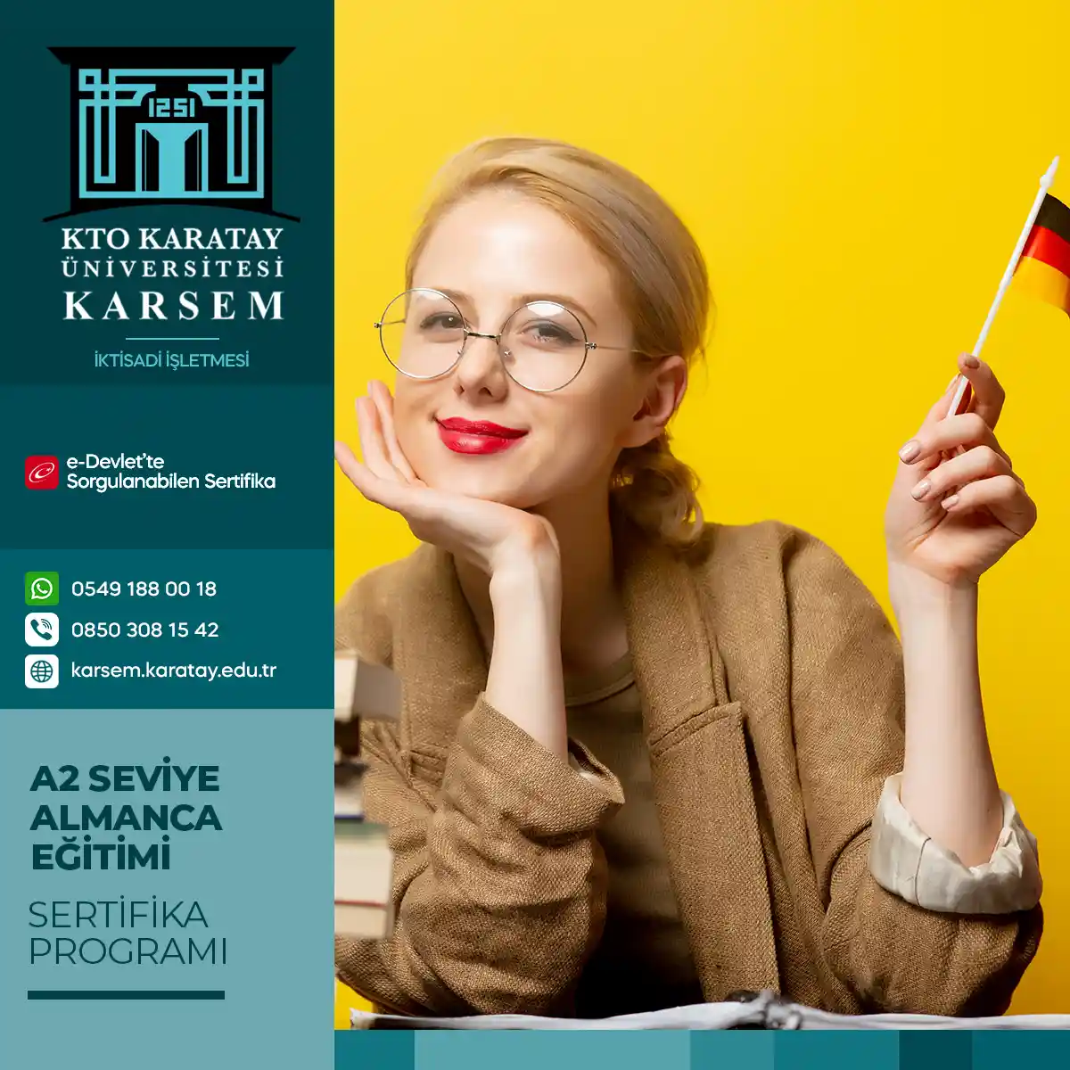 A2 Seviye Almanca Eğitimi Sertifika Programı