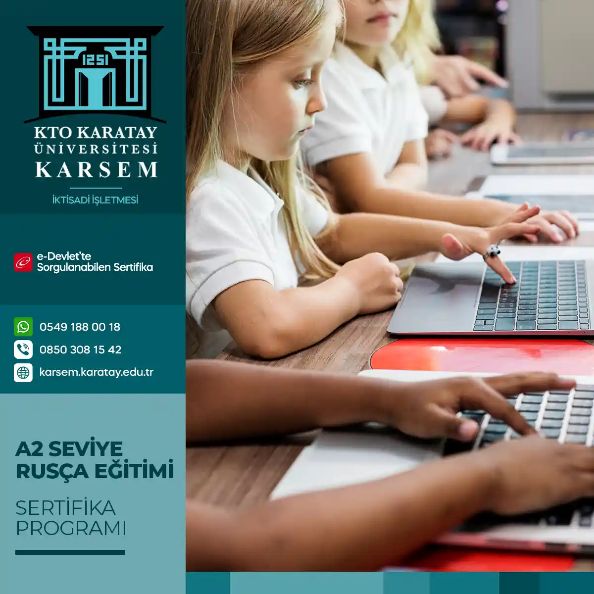 A2 Seviye Rusça Eğitimi Sertifika Programı