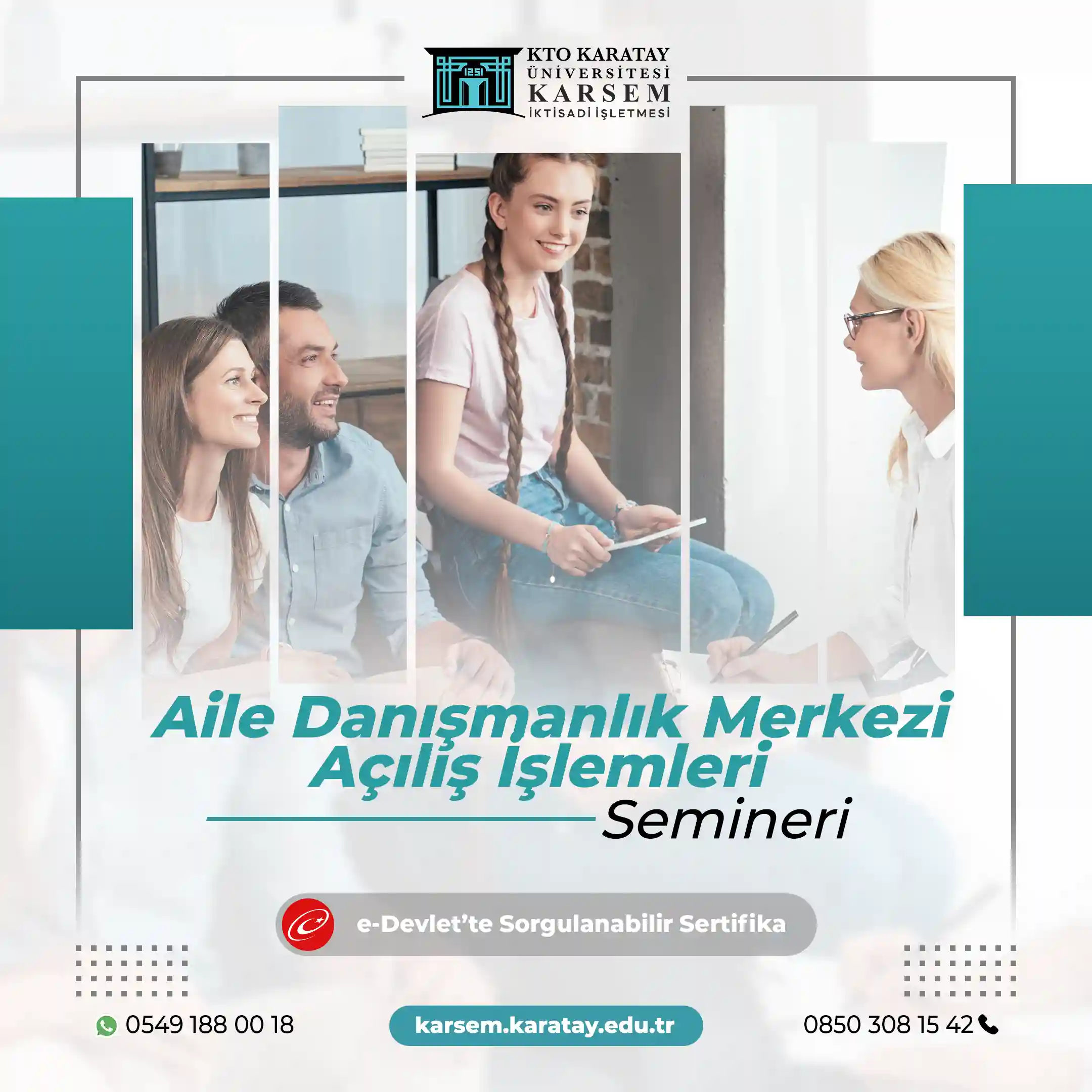 Aile Danışmanlık Merkezi Açılış İşlemleri Semineri