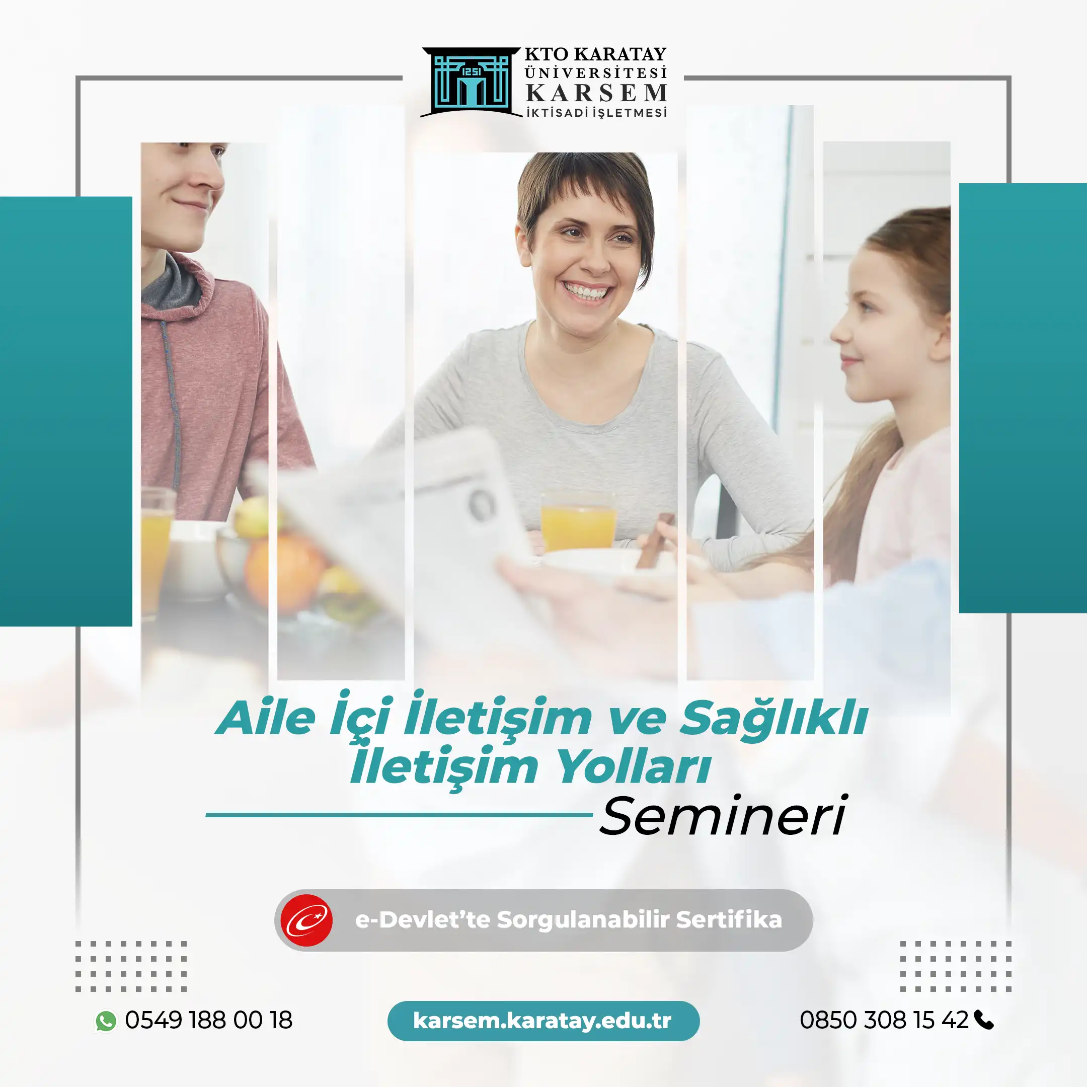 Aile İçi İletişim ve Sağlıklı İletişim Yolları Semineri