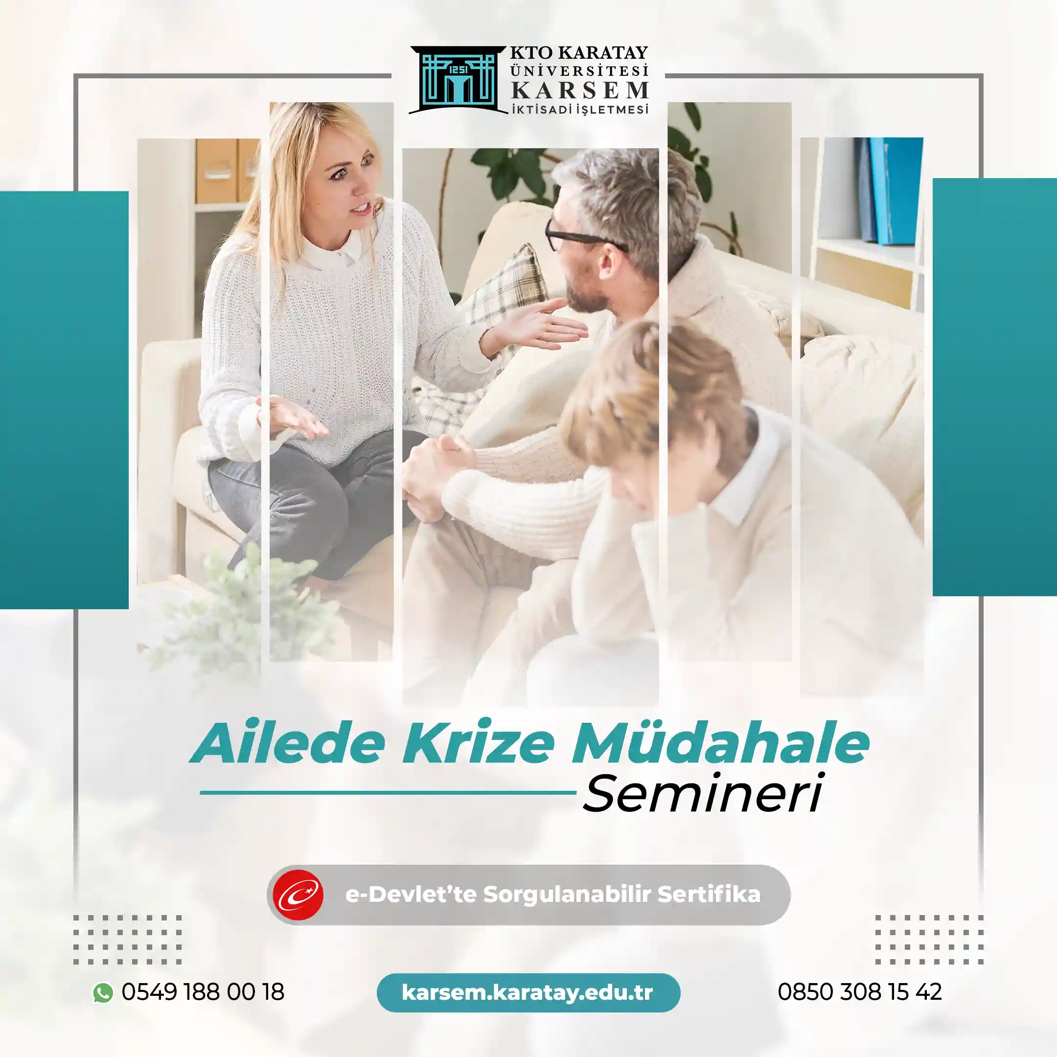 Ailede Krize Müdahale Semineri