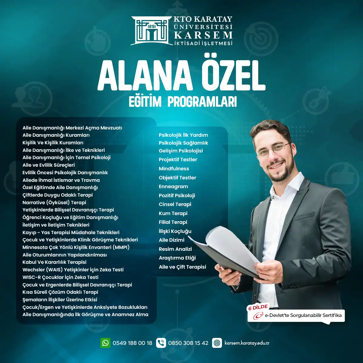 Alana Özel Eğitim Programları