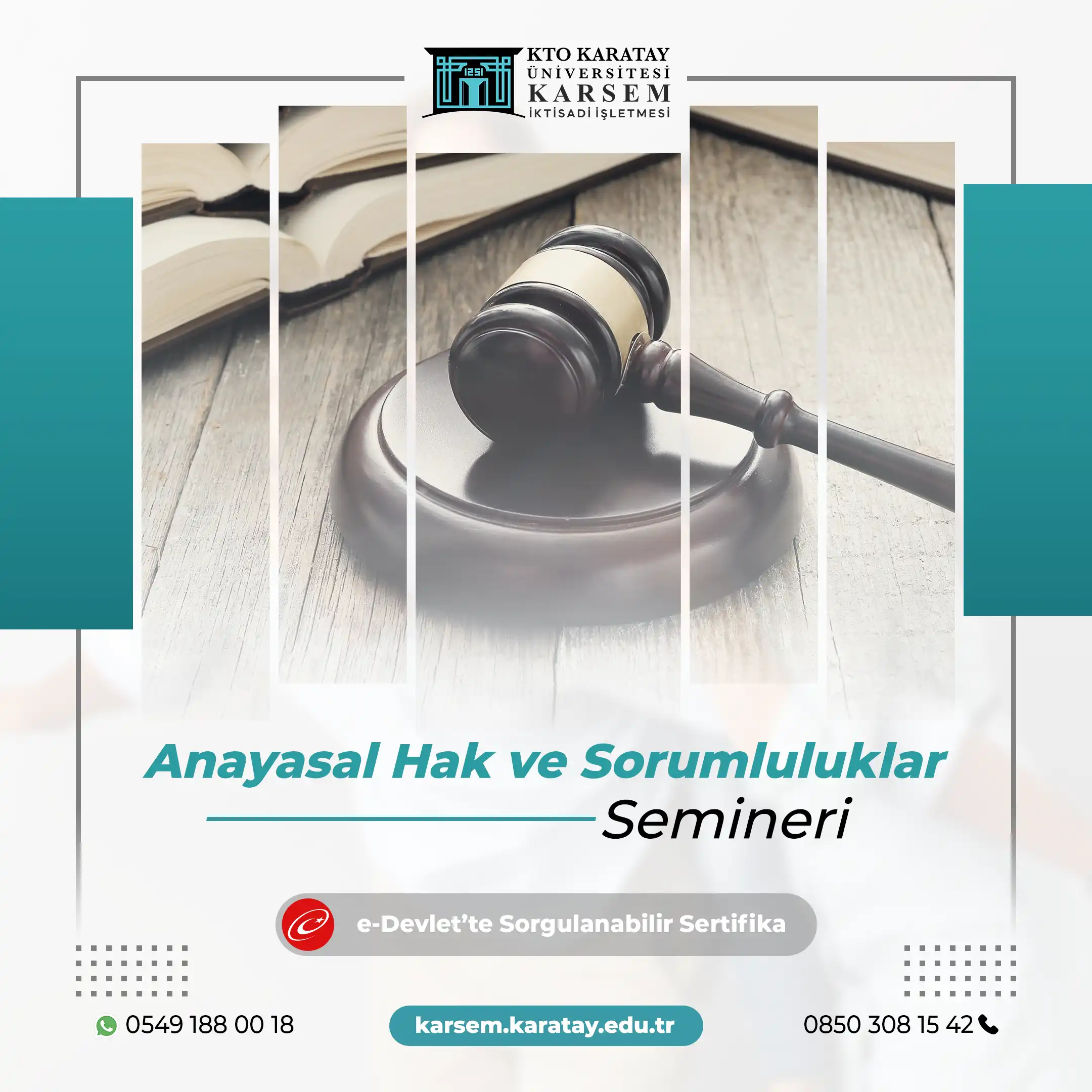 Anayasal Hak ve Sorumluluklar Semineri