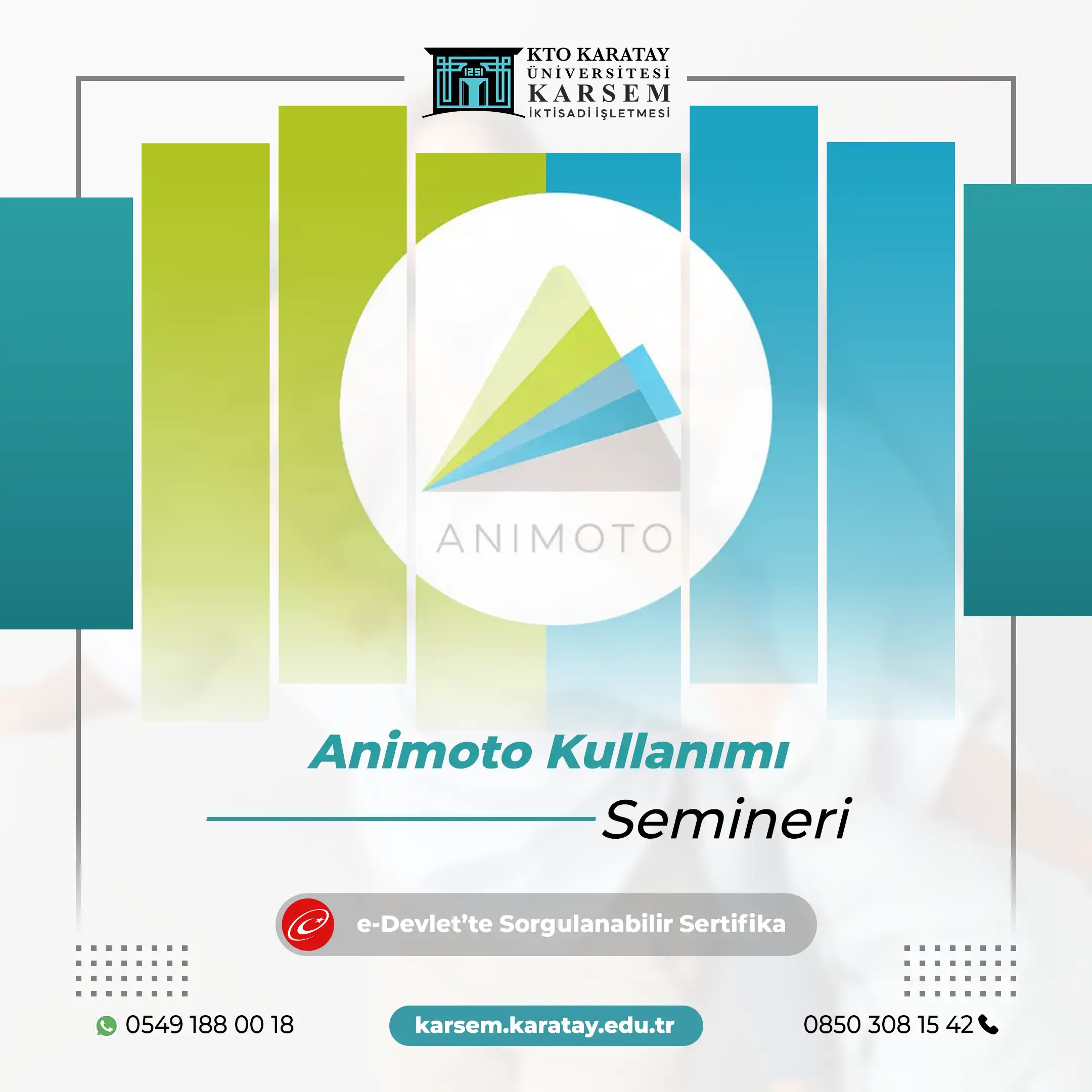 Animoto Kullanımı Semineri