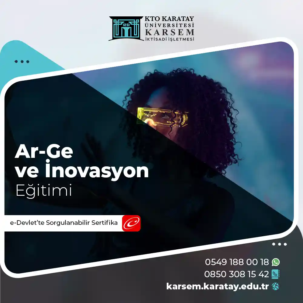 Ar-Ge ve İnovasyon Eğitimi