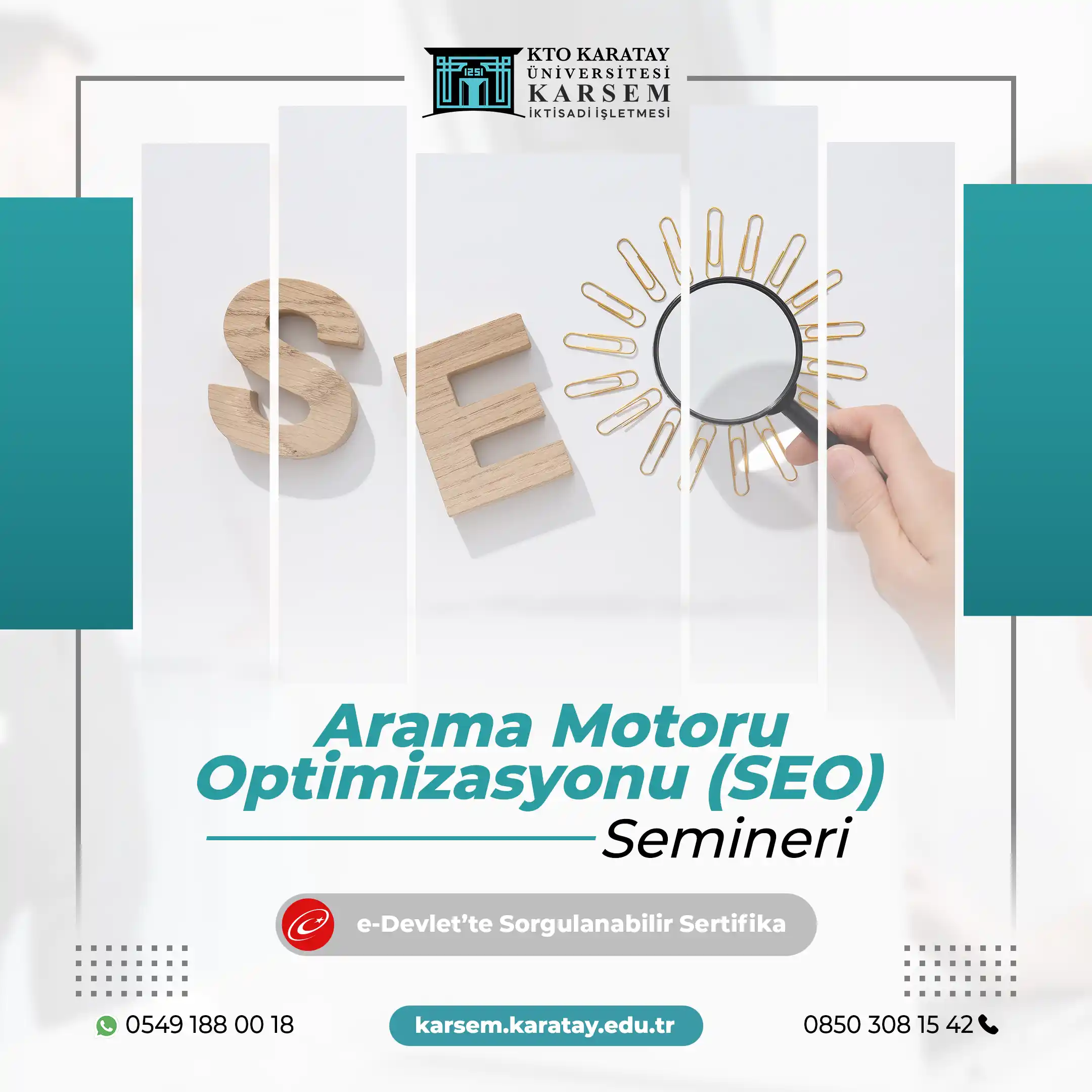 Arama Motoru Optimizasyonu (SEO) Semineri