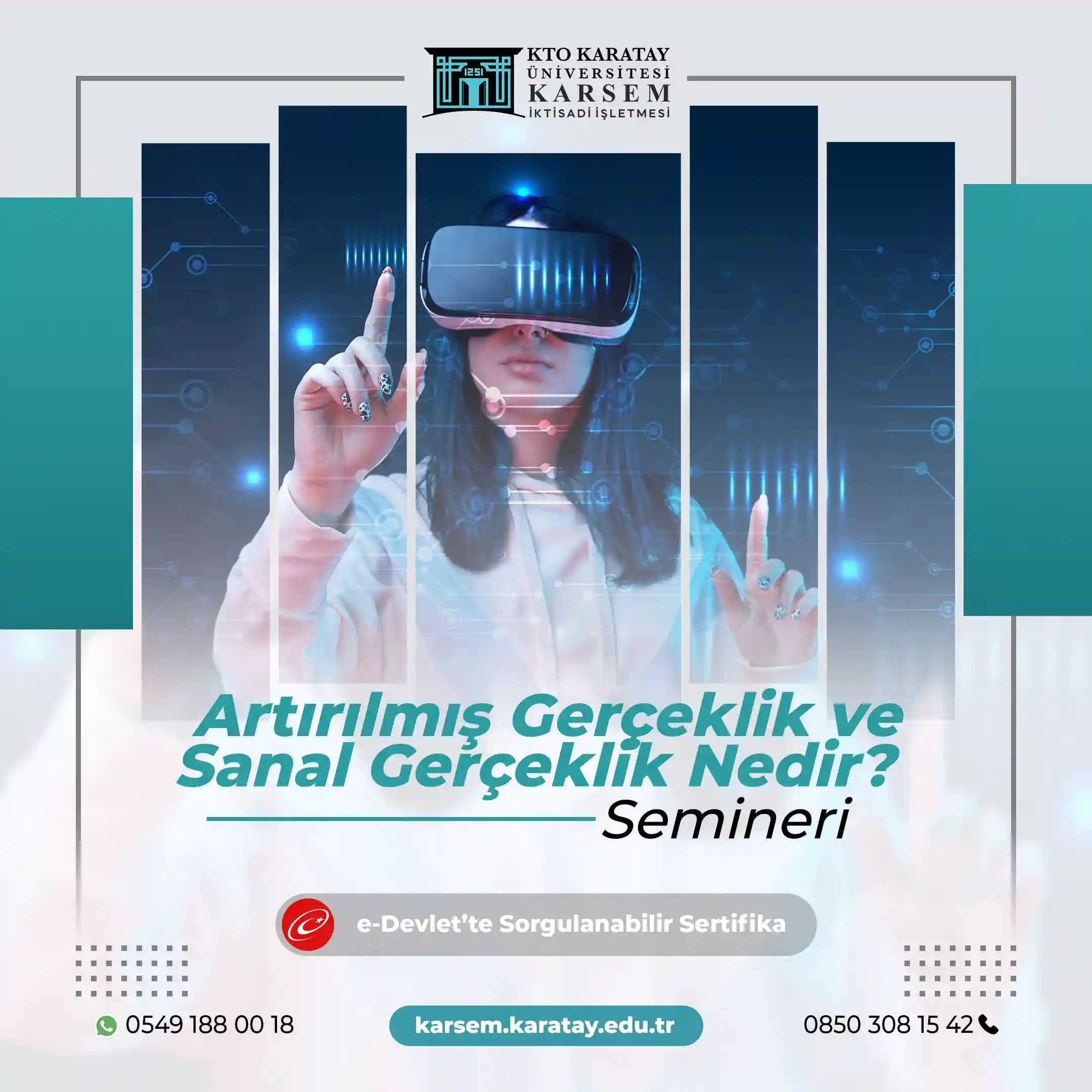 Artırılmış Gerçeklik ve Sanal Gerçeklik Nedir? Semineri