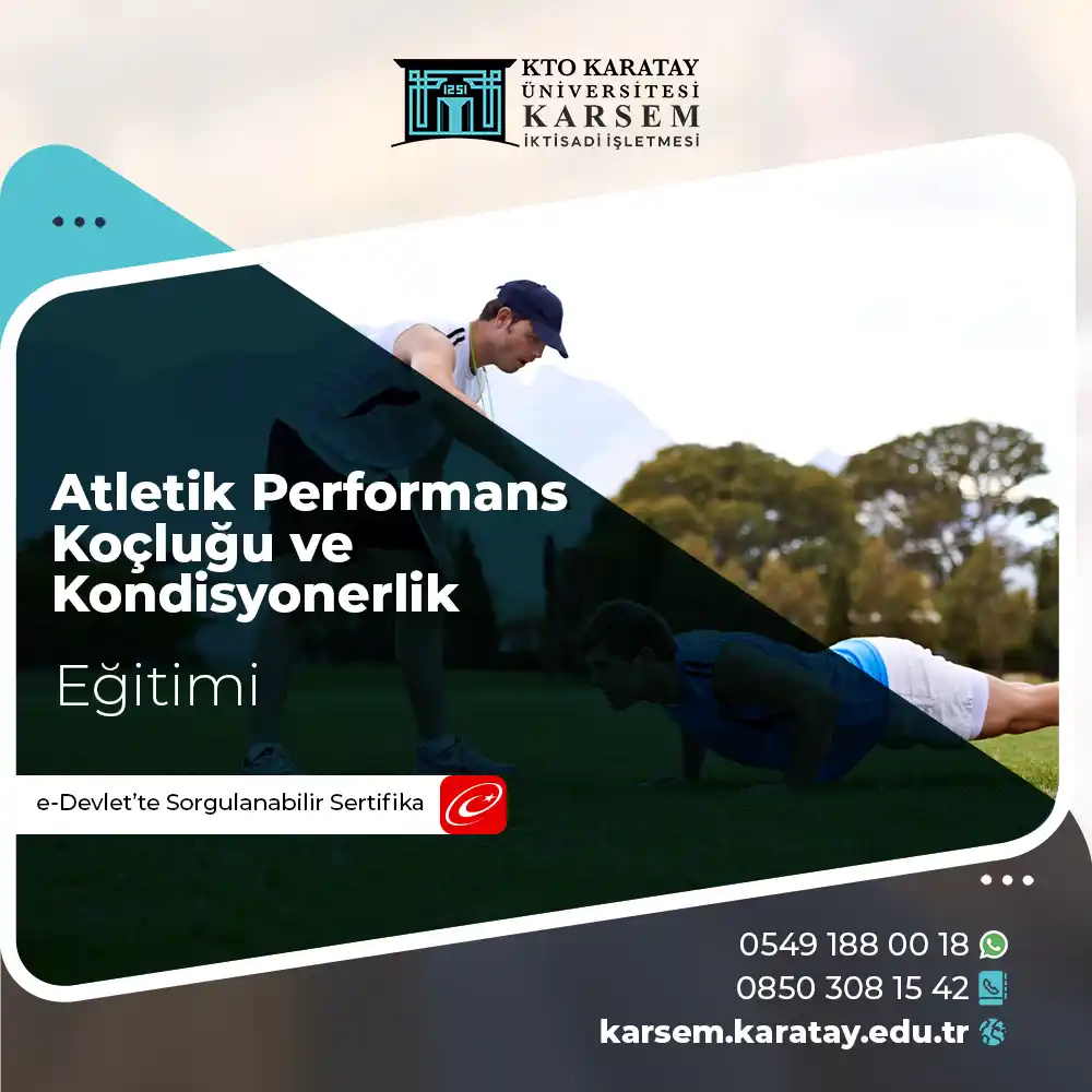 Atletik Performans Koçluğu ve Kondisyonerlik Eğitimi Sertifika Programı