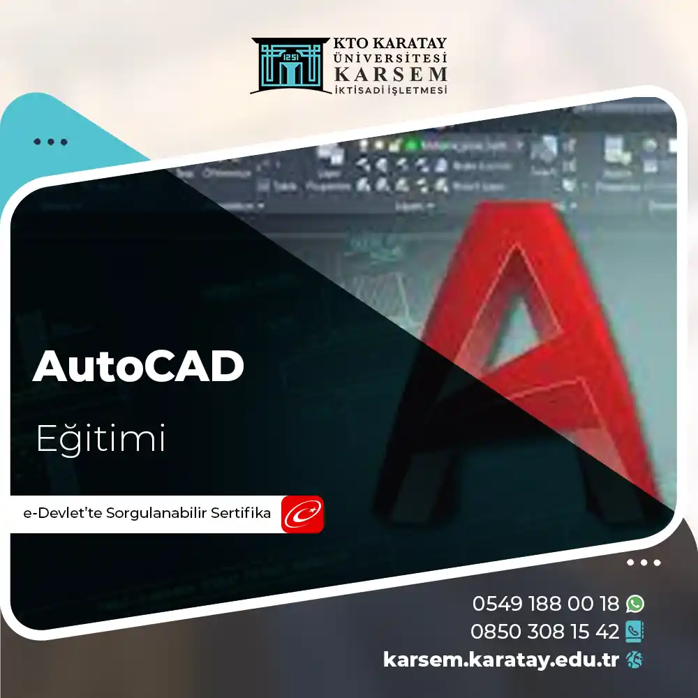 AutoCAD Eğitimi Sertifika Programı