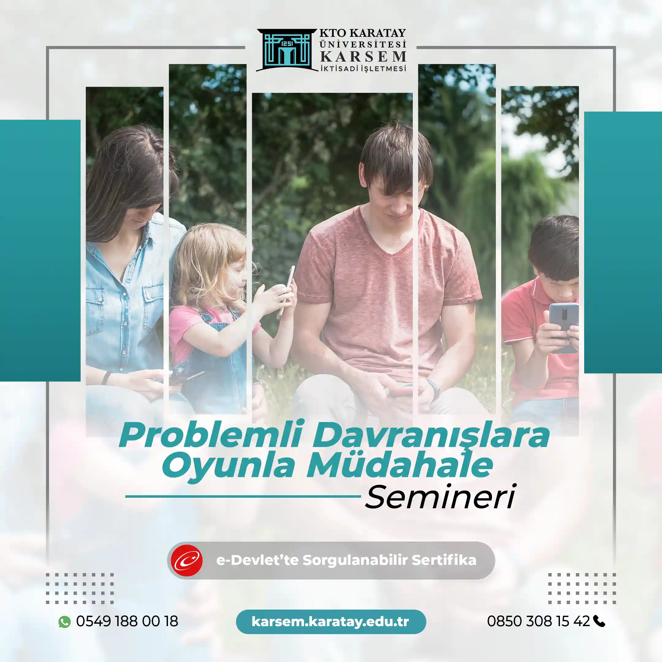 Bağımlı Çocuklar ve Bağımlı Ebeveynler Semineri