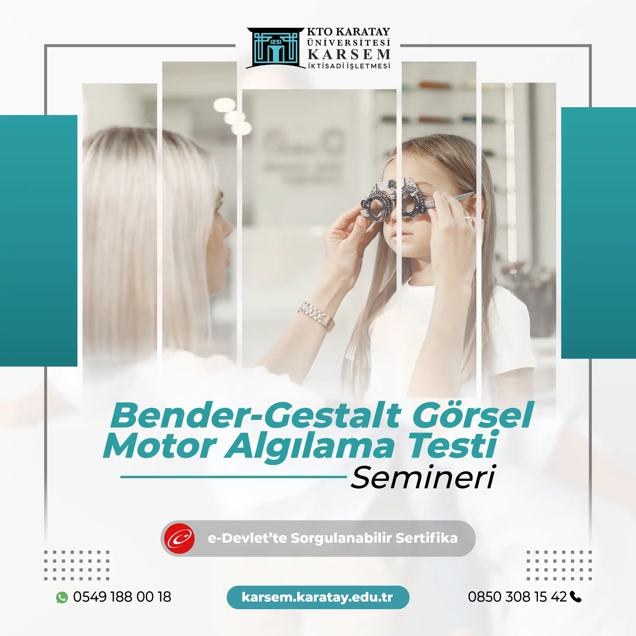 Bender-Gestalt Görsel Motor Algılama Testi Semineri