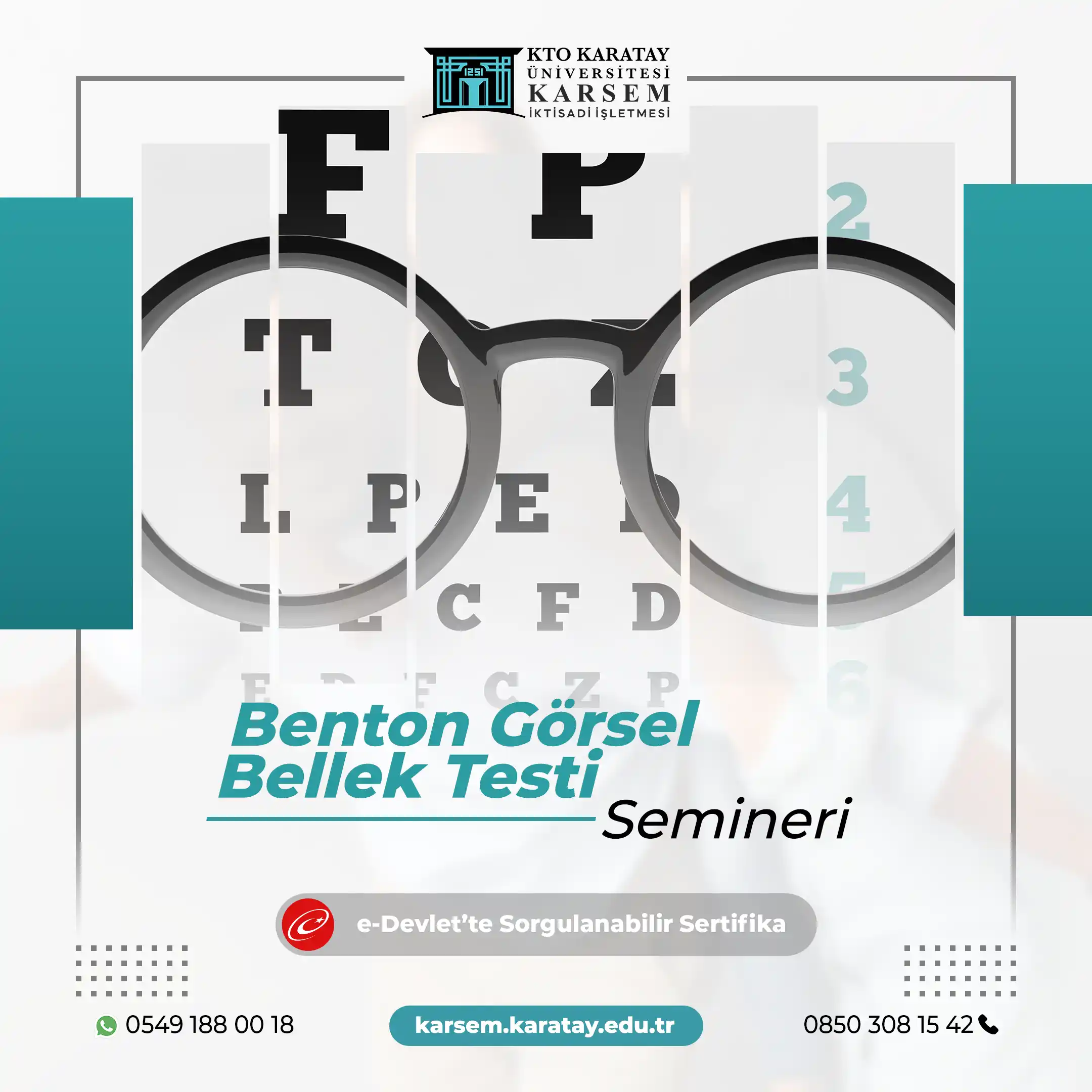 Benton Görsel Bellek Testi Semineri