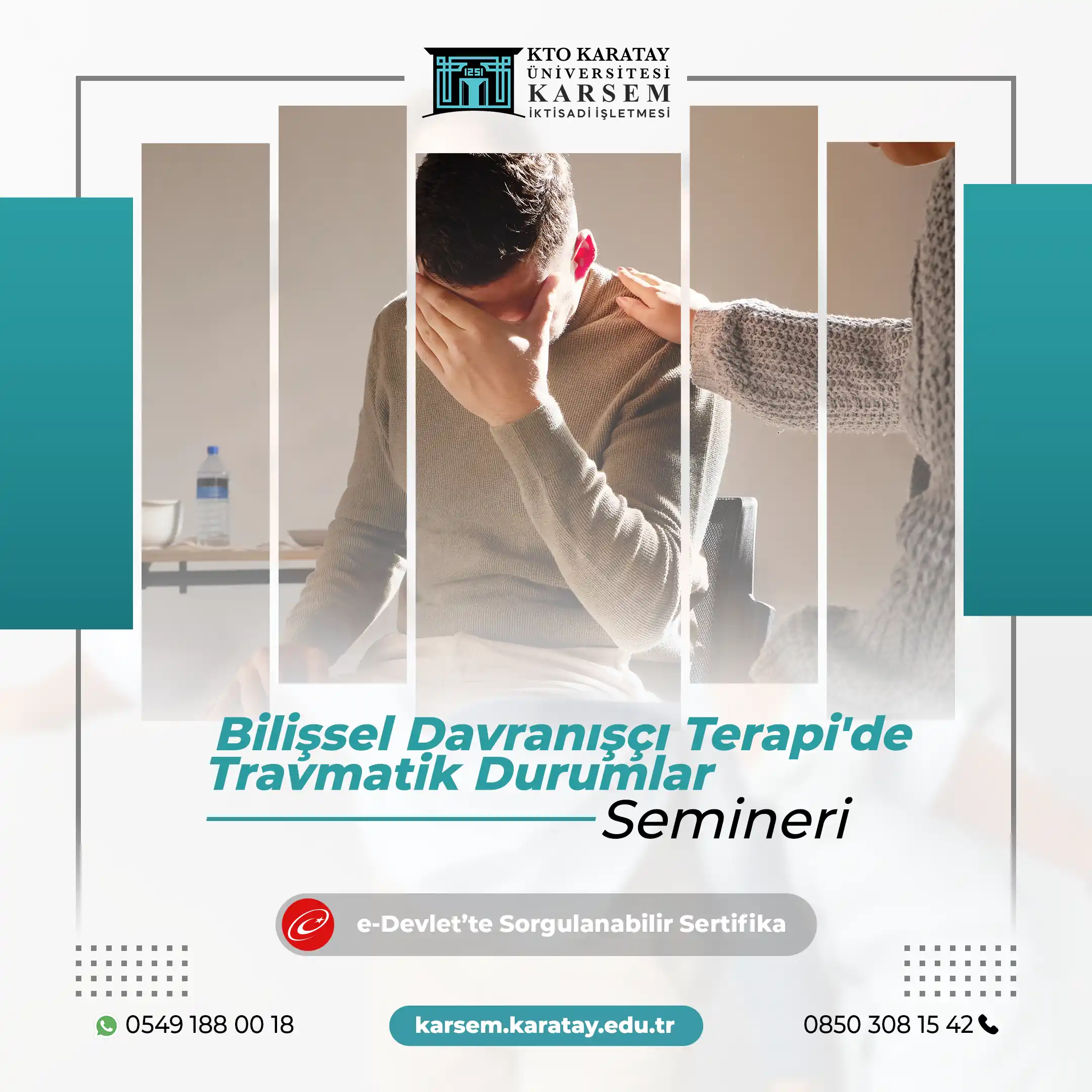 Bilişsel Davranışçı Terapi'de Travmatik Durumlar Semineri