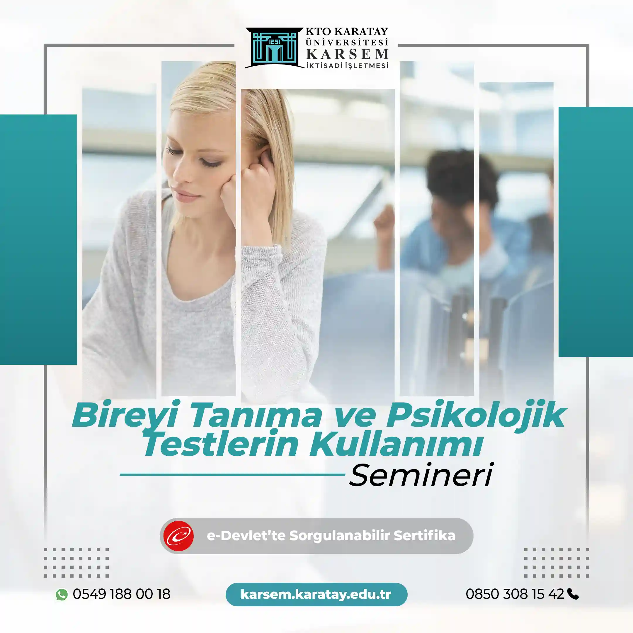 Bireyi Tanıma ve Psikolojik Testlerin Kullanımı Semineri