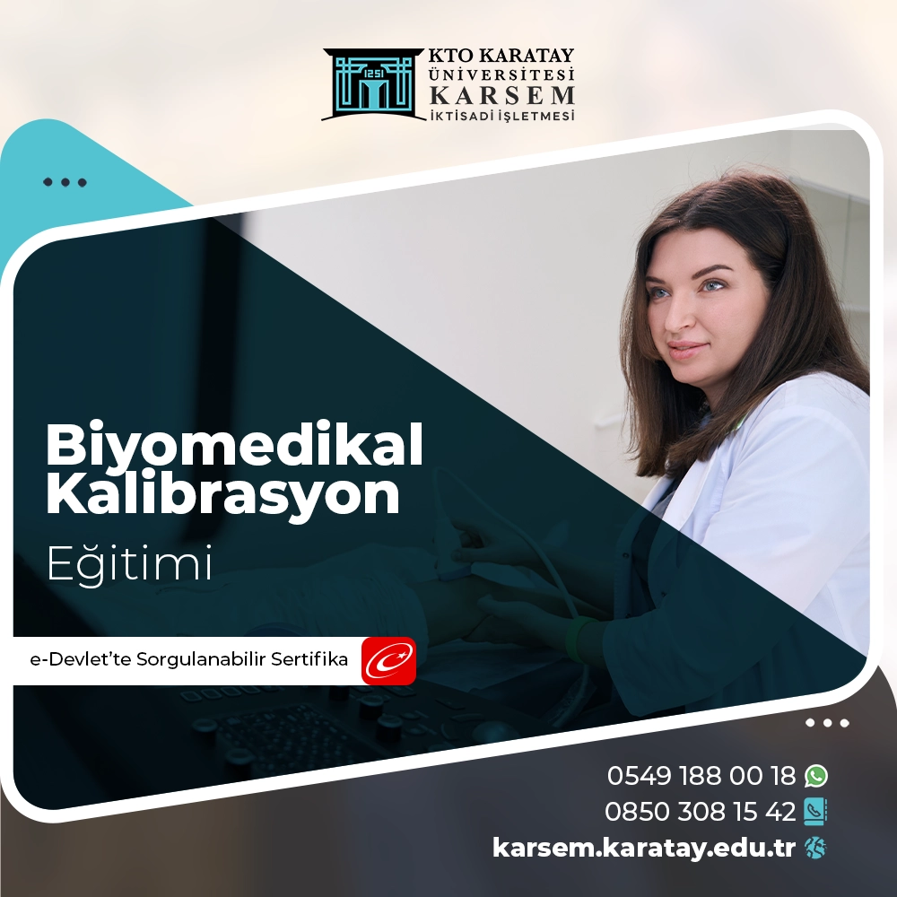 Biyomedikal Kalibrasyon Sertifika Programı