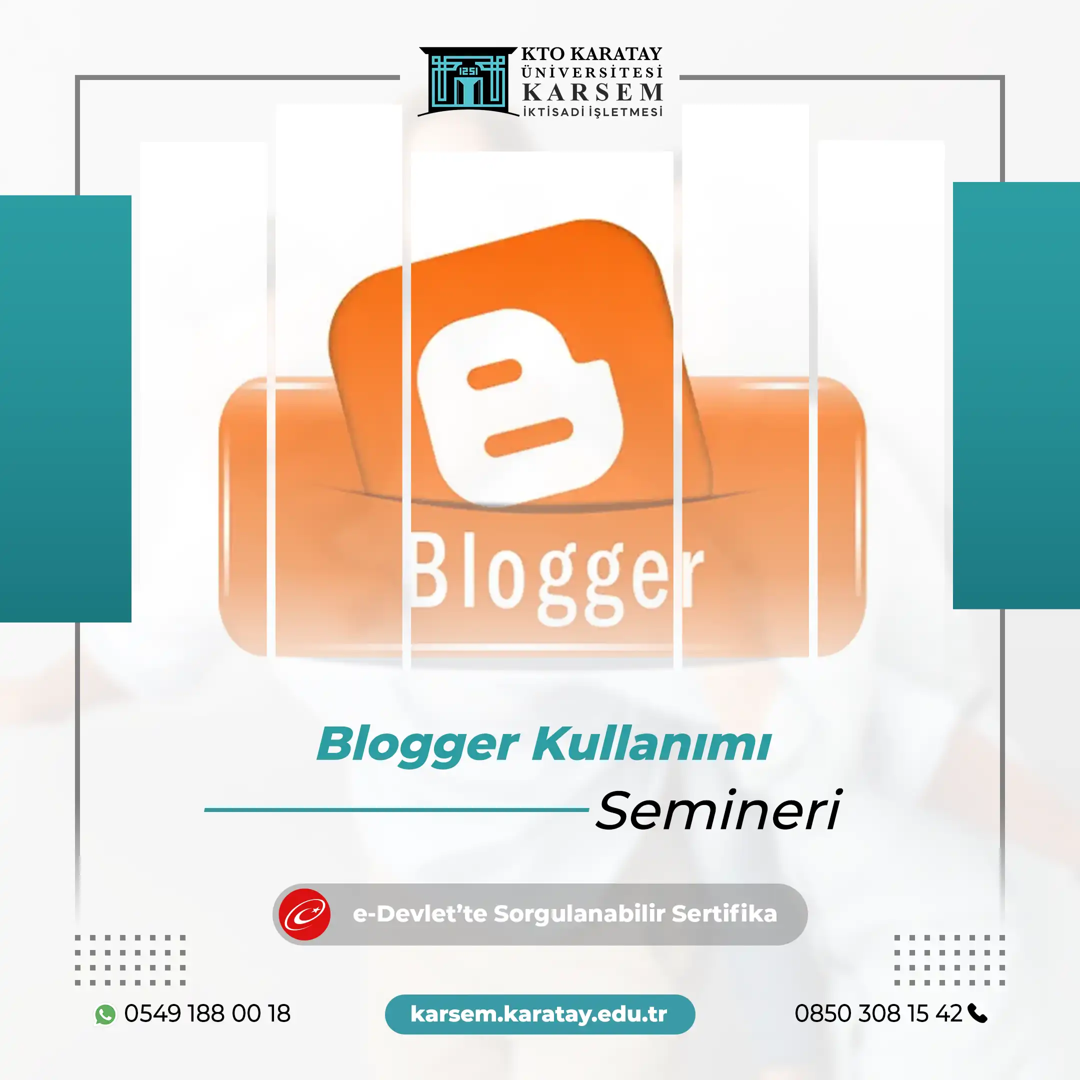 Blogger Kullanımı Semineri