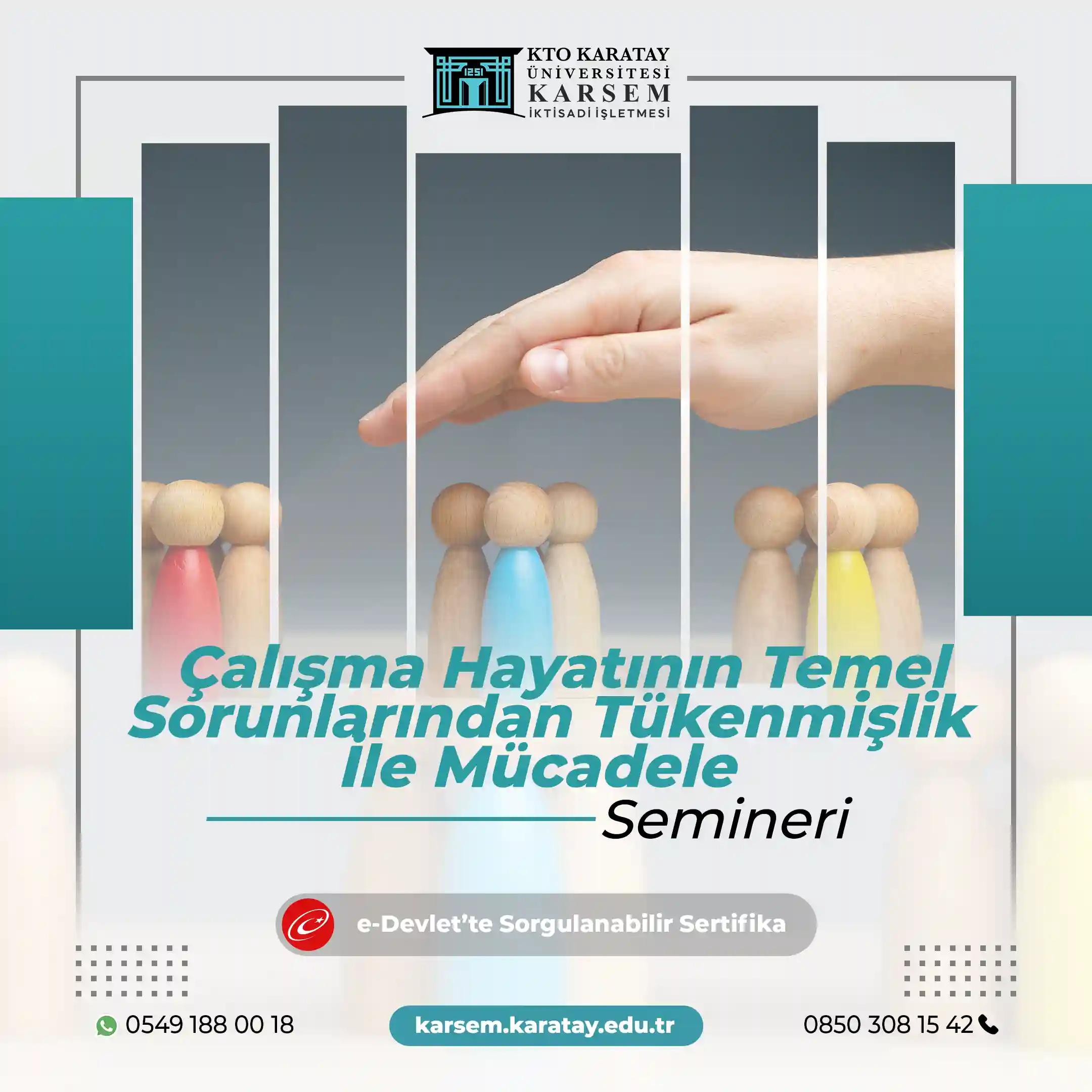 Çalışma Hayatının Temel Sorunlarından Tükenmişlik İle Mücadele Semineri