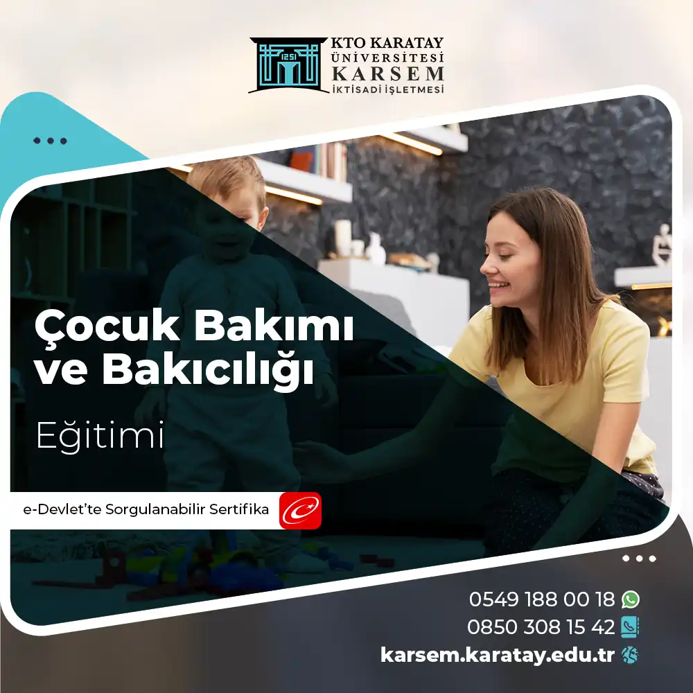 Çocuk Bakımı ve Bakıcılığı Eğitimi Sertifika Programı