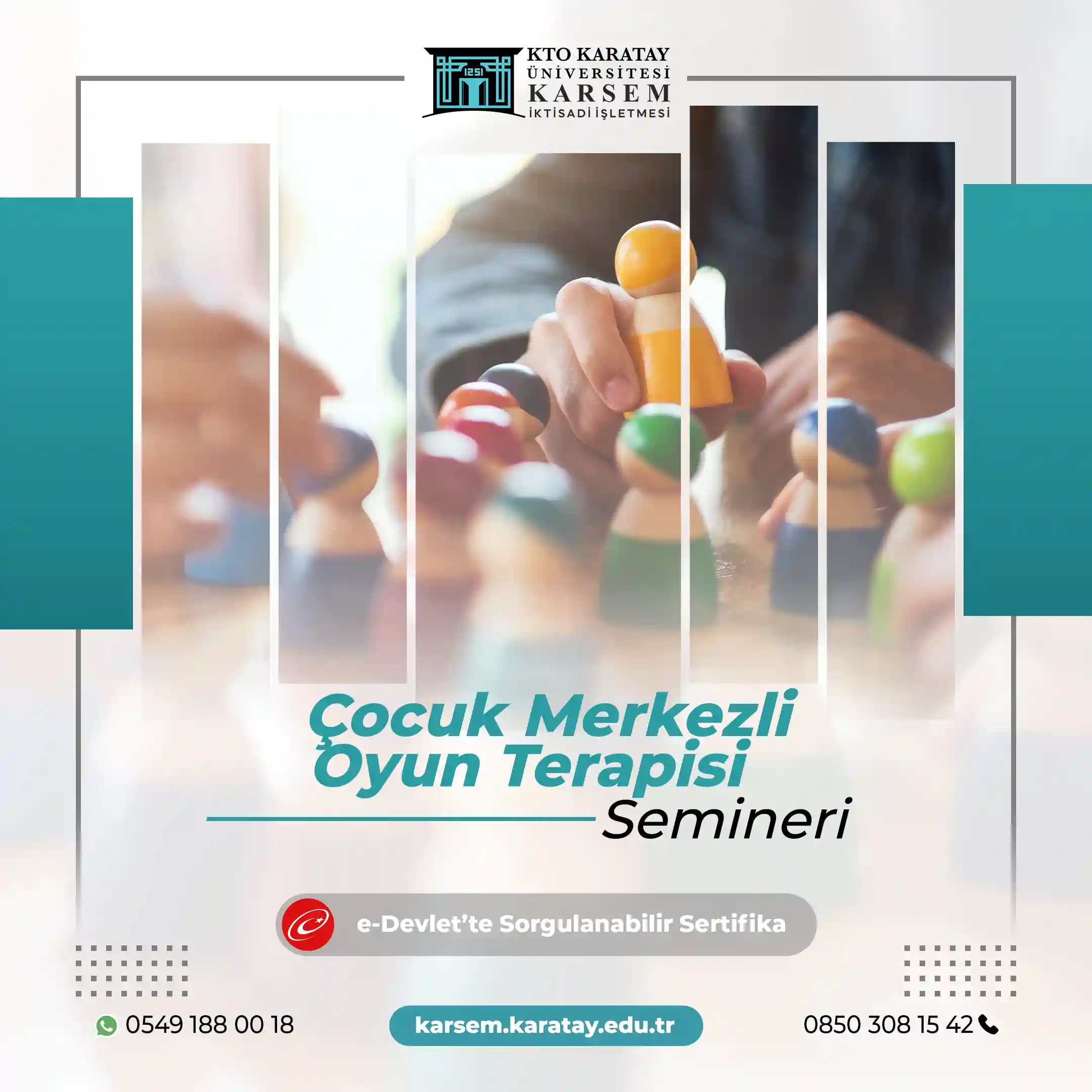 Çocuk Merkezli Oyun Terapisi Semineri