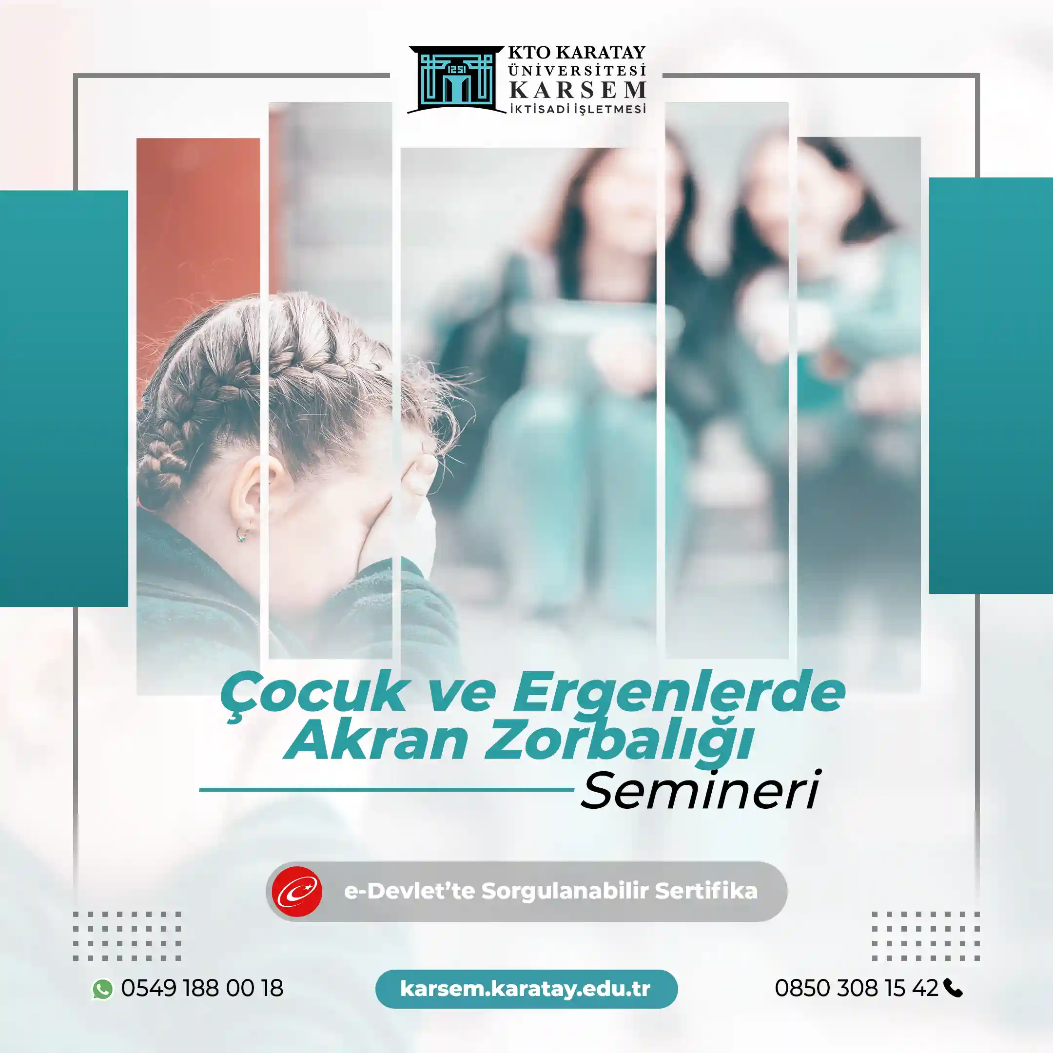 Çocuk ve Ergenlerde Akran Zorbalığı Semineri