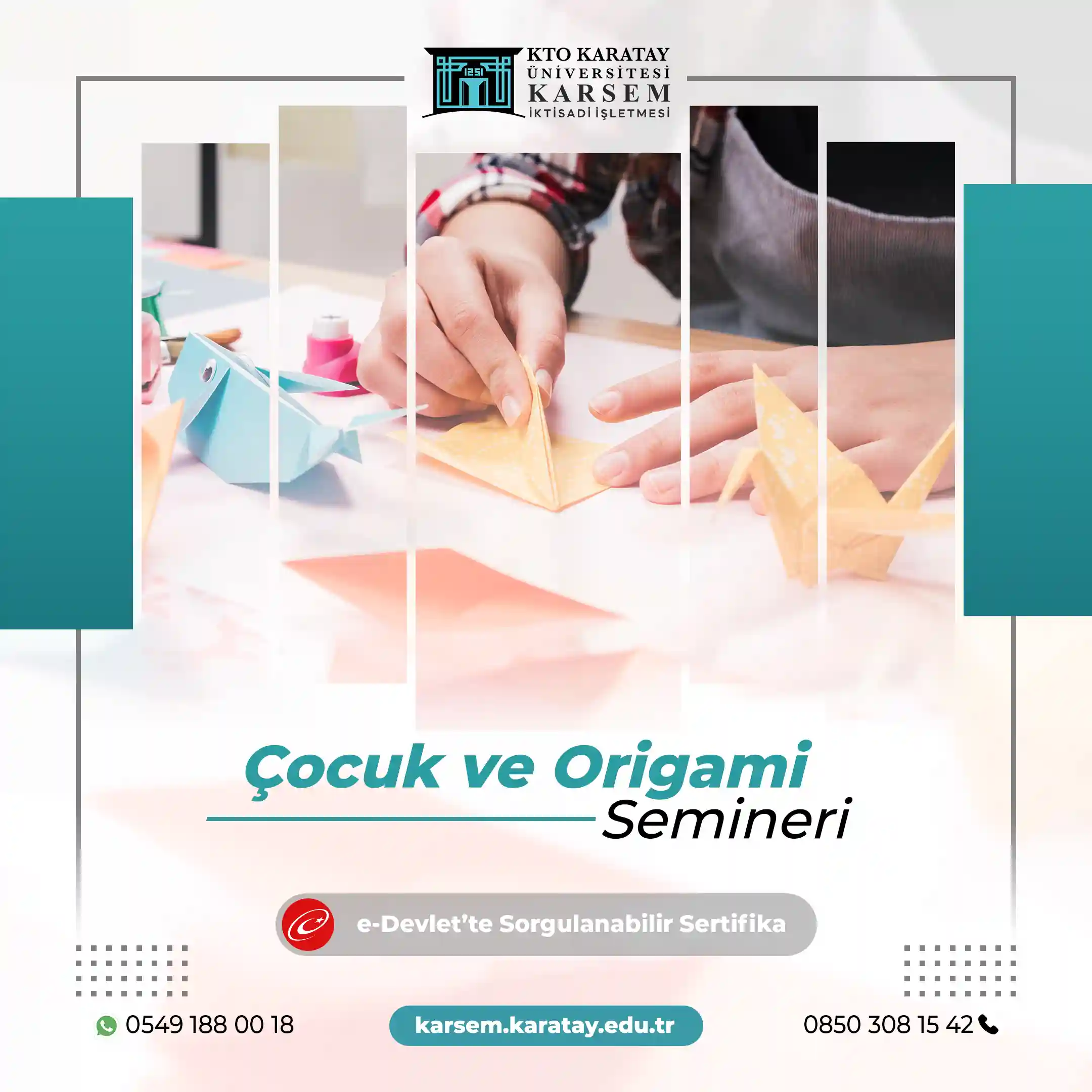 Çocuk ve Origami Semineri